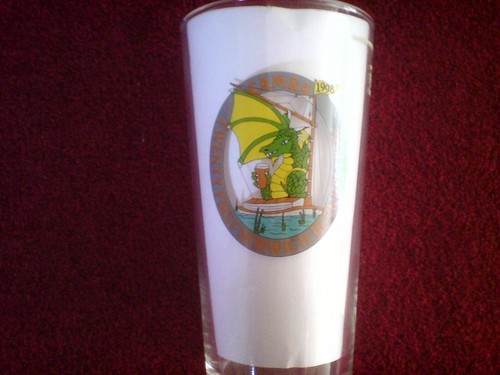 Norwich beer festival glass - beer,