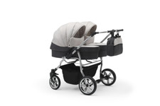 Twin pram 2in1 double buggy - pram,