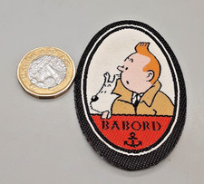 Tintin snowy babord oval - snowy,