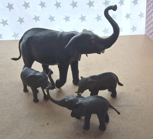 Plastic toy elephant lot - lot., 1