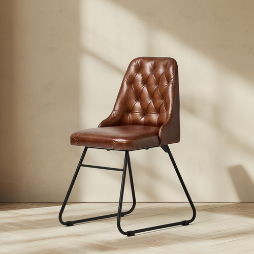 Hague dining chair - dining, brown