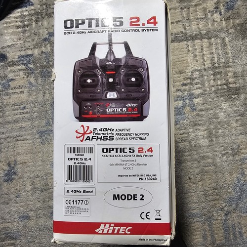 Hitec optic 4ghz - 2.4ghz, 5ch