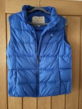 Jack Wills Women's Puffa Gilet Size 14 Blue