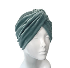 Pastel Mint Velvet Velour