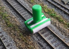 00 Gauge Model Railway Hand Track Cleaner + Spare Pad & Pad Applicator