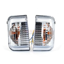 FIAT DUCATO CITROEN RELAY 2006+ Wing Mirror Indicator Lens FREE 5W Bulb PAIR