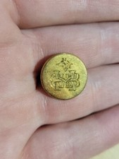 Rare Antique English Button