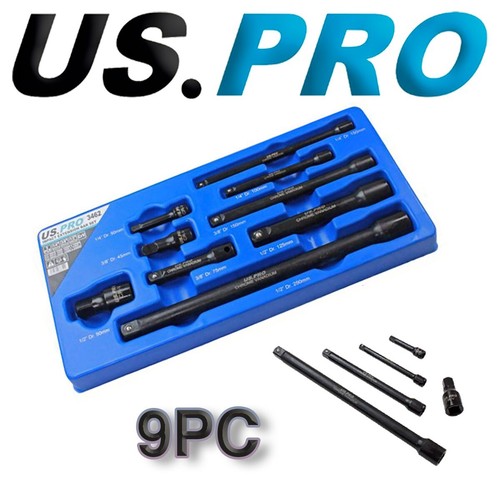Pro tools 9pc 3 8 - tools, 1/4"