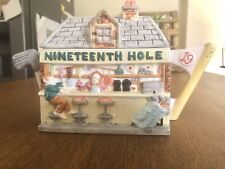 LEONARDO NINETEENTH HOLE DECORATIVE TEA POT - Ceramic 8x4x6 inches VGC