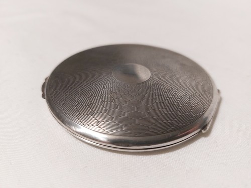 Sterling silver compact case - sterling,