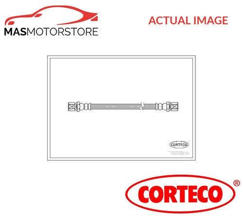 Brake hose line - line, rear