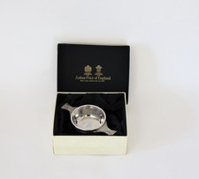 Vintage Quaich in Pewter with