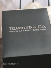 Mens Diamond & Co Masterpiece  Watch Quartz New Boxed