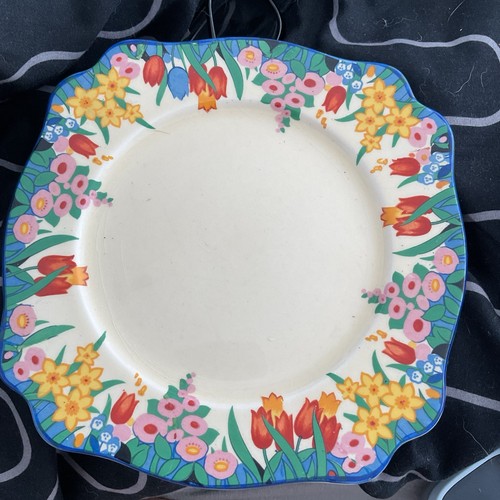 Clarice cliff plate chloris - clarice,