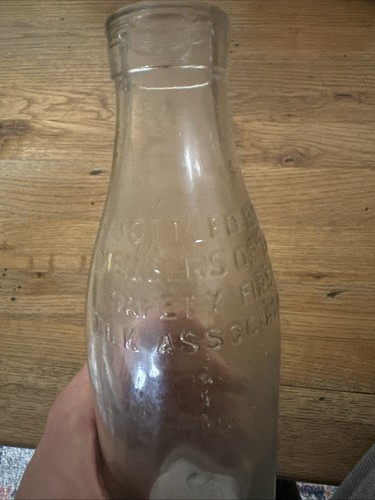 Rare vintage milk bottle - rare,