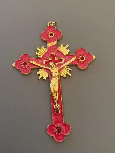 Large baroque style goldtone - baroque,