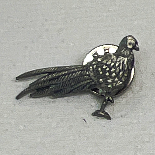 Wbft metal pheasant bird lapel - wbft,