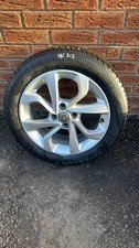 VAUXHALL CORSA E 2015-19 16" SILVER ALLOY WHEEL + TYRE 195/55R16 IBC313 
