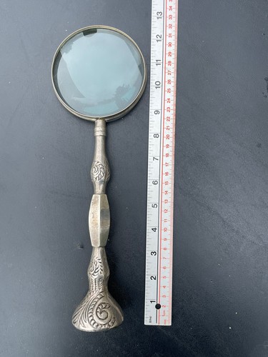 Ornate magnifying glass - ornate,