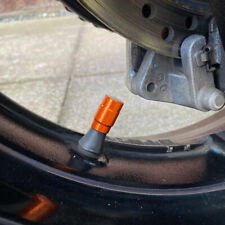 Tyre Valve Dust Caps Orange