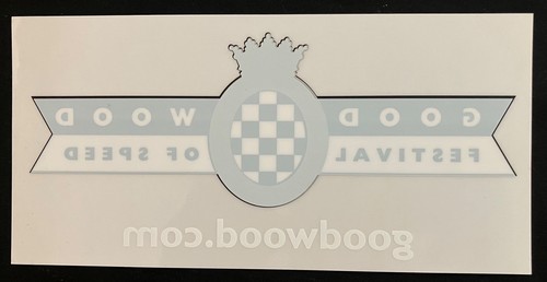 Goodwood sticker festival - sticker, of