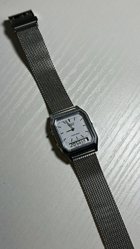 Casio 230 ana digi quartz - aq-230,