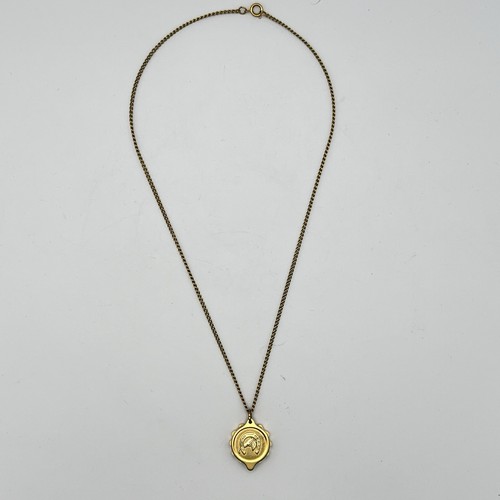 Vintage sos talisman necklace - vintage,
