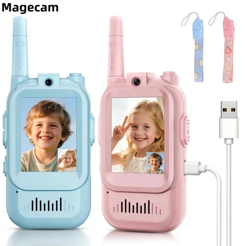2pcs video walkie talkies - talkies, for