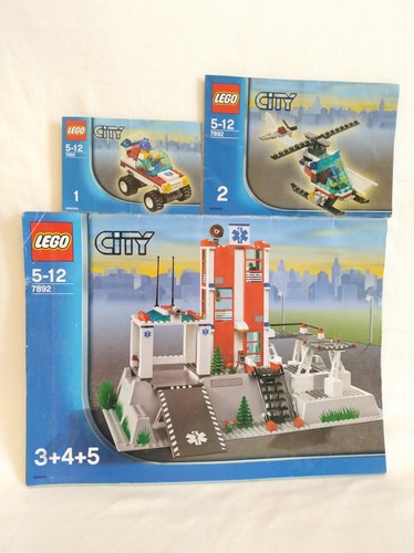 Lego city 7892 - lego, hospital