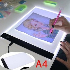 A4 LED Drawing Board Tracing Light Box Stencil Tattoo Copy Artist Craft Table