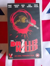 Driller Killer VHS - Video Nasty - Cult Classic - Abel Ferrara 1979 - 