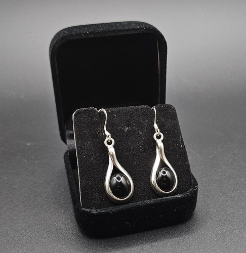 Whitby jet 925 sterling silver - whitby,