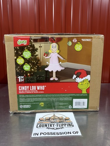 4ft animated cindy lou - animated,