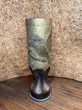 1917 WW1 Trench Art Vase with
