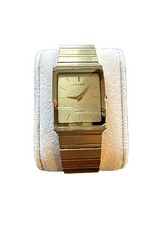 Vintage 1980's Seiko Lassale ultra thin gold tone quartz watch