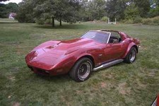 Metal Sign 652080 1973 Chevrolet Corvette Stingray A4 12X8 Aluminium