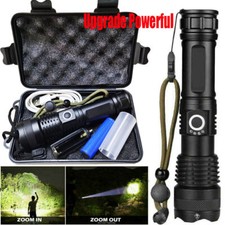 High Powered 99000000Lumens Super Bright Flashlight LED Rechargeable Torch Lamps