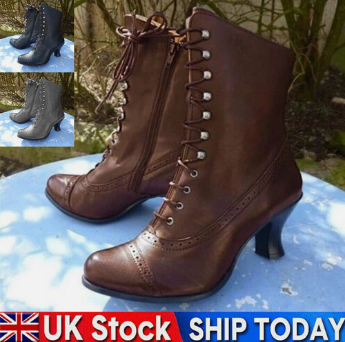 Women low kitten - heel, ankle