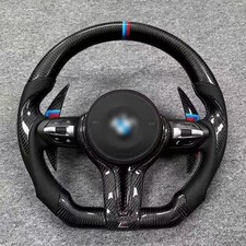 Carbon Fiber Steering Wheel Fits for BMW BMW F20 F22 F30 F80 F82 M2 M3 M4 M5