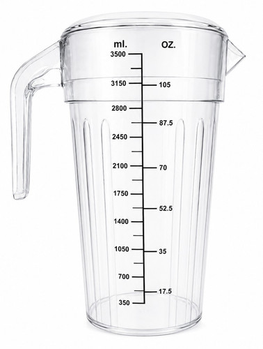 Measuring jug plastic - plastic, pitcher