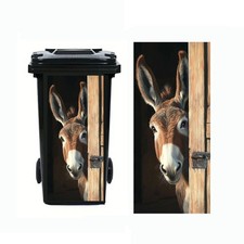 Donkey Dustbin Sticker Decals