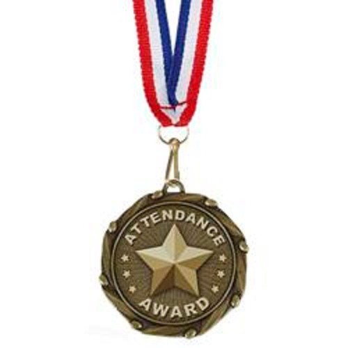 Attendance medals ribbons - attendance, &