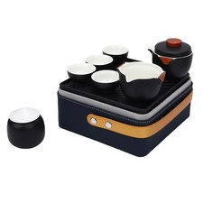 Ceramic Kungfu Tea Set Black