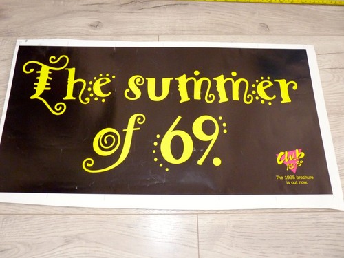 Vintage style poster - style, club