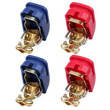 4Pcs Quick Release Battery Terminals 12V Clamps Car Auto Connectors Caravan New