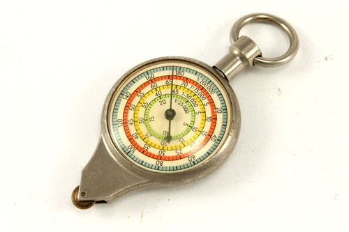 Vintage german opsimeter map - german,