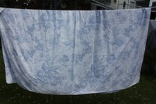 9767d Vantona Double Duvet Cover Fitted Sheet & 2 Matching Pillowcases Blue