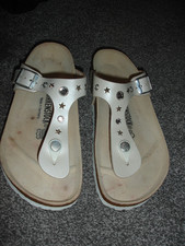 Fab Ladies BIRKENSTOCK Gizeh Sparkle Sandals - Size 5 worn twice