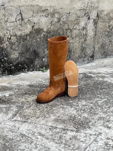 Handmade brown roughout - handmade,