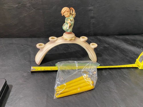 Hummel candelabra with - with, 4